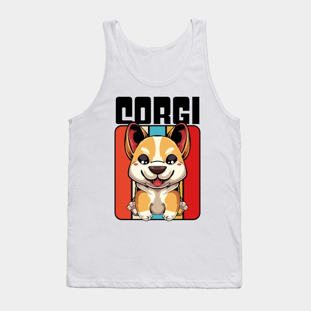 Corgi Tank Top by Lumio Gifts